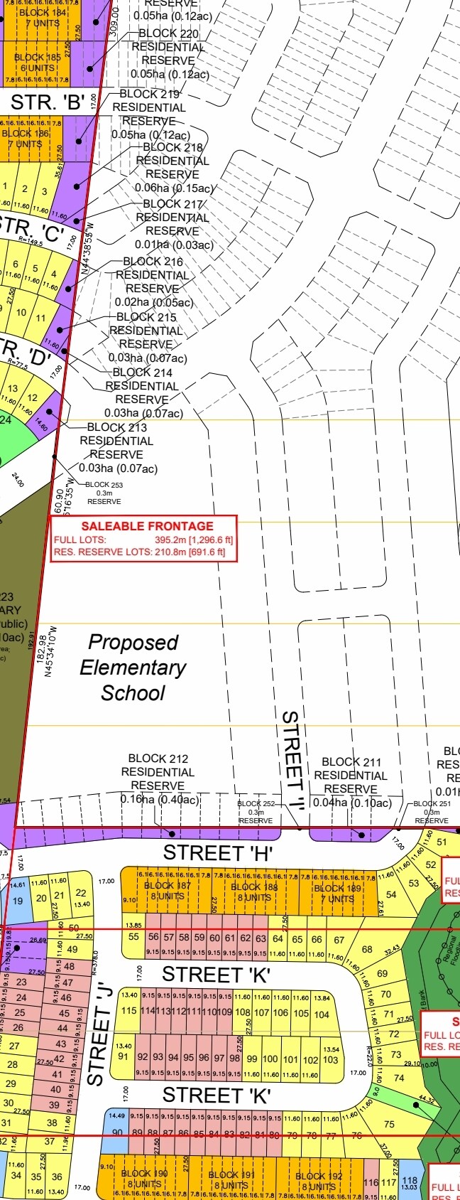 Clarkway Land Assembly portefeuille de 5 biens à vendre sur LoopNet.fr Plan cadastral– Image 1 sur 17