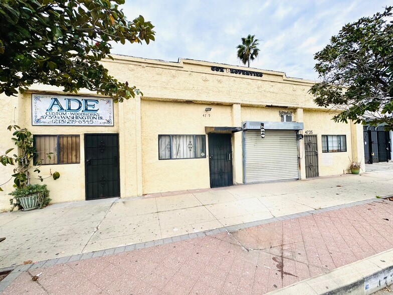 4739 W Washington Blvd, Los Angeles, CA à vendre - Photo principale – Image 1 sur 2