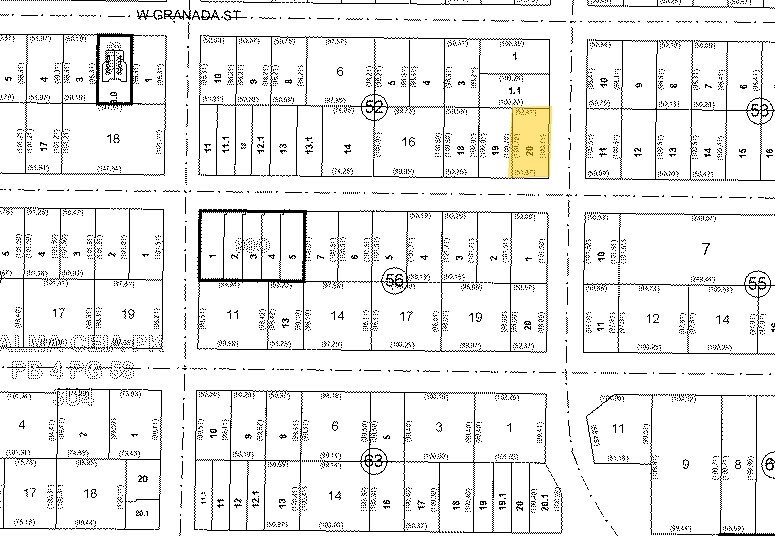 3201 W Bay To Bay Blvd, Tampa, FL à louer - Plan cadastral – Image 2 sur 2