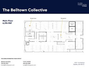 2225-2231 1st Ave, Seattle, WA à louer Plan d’étage– Image 1 sur 1