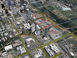 311 Bowie St, Austin, TX - Vue aérienne  vue de carte