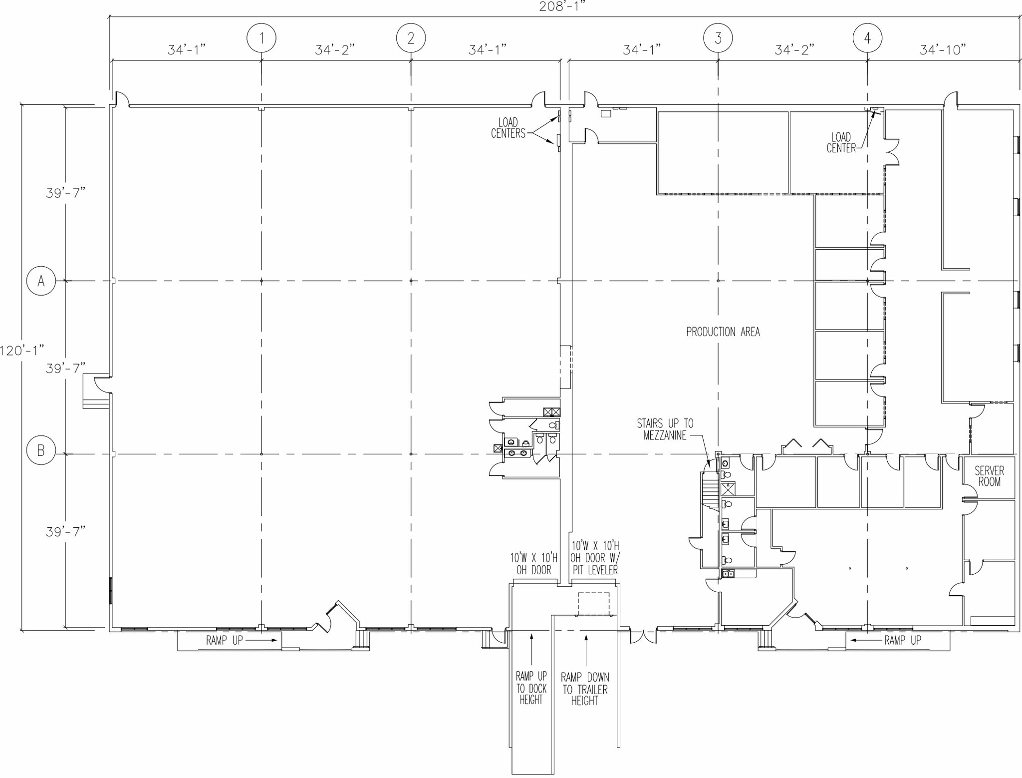 2540-2550 118th Ave N, Saint Petersburg, FL à louer Plan d’étage– Image 1 sur 1