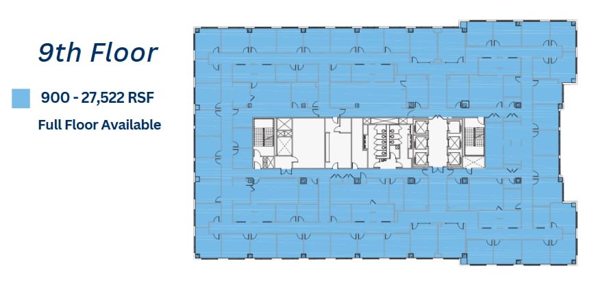 1 W Fourth St, Winston-Salem, NC à louer Plan d’étage– Image 1 sur 1