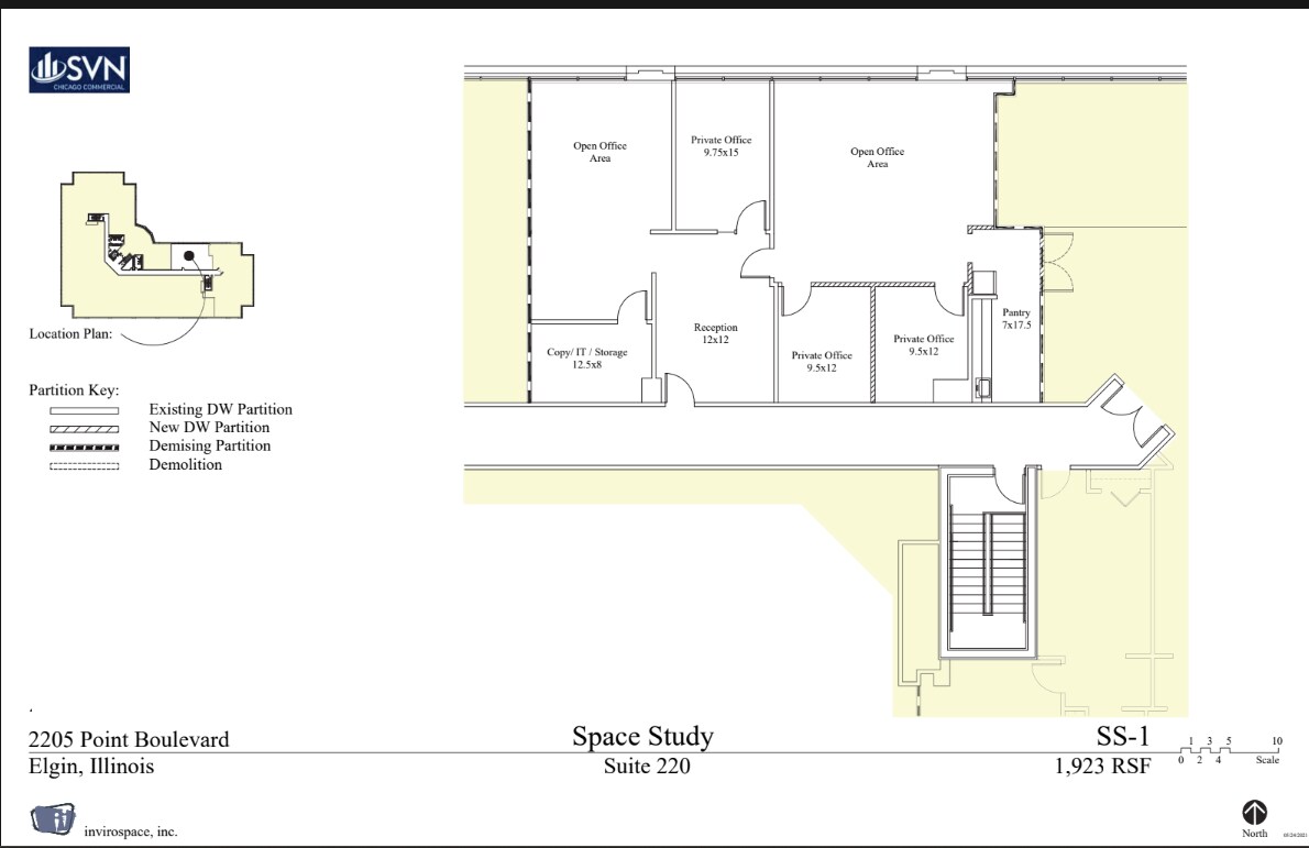 2205 Point Blvd, Elgin, IL à louer Plan d’étage– Image 1 sur 2