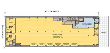 151-161 Powell St, San Francisco, CA à louer Plan d’étage– Image 1 sur 1