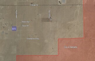 Plus de détails pour SW corner Saxon Rd., Adelanto, CA - Terrain à vendre