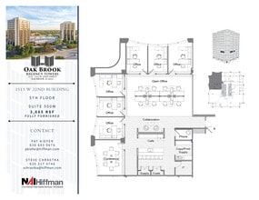 1415 W 22nd St, Oak Brook, IL à louer Plan d’étage– Image 1 sur 1