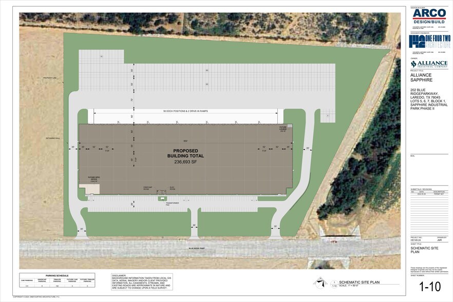 202 Blue Ridge Pkwy, Laredo, TX à louer - Plan de site – Image 2 sur 6