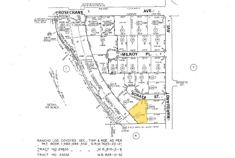 13724 Borate St, Santa Fe Springs, CA à louer - Plan cadastral – Image 2 sur 8