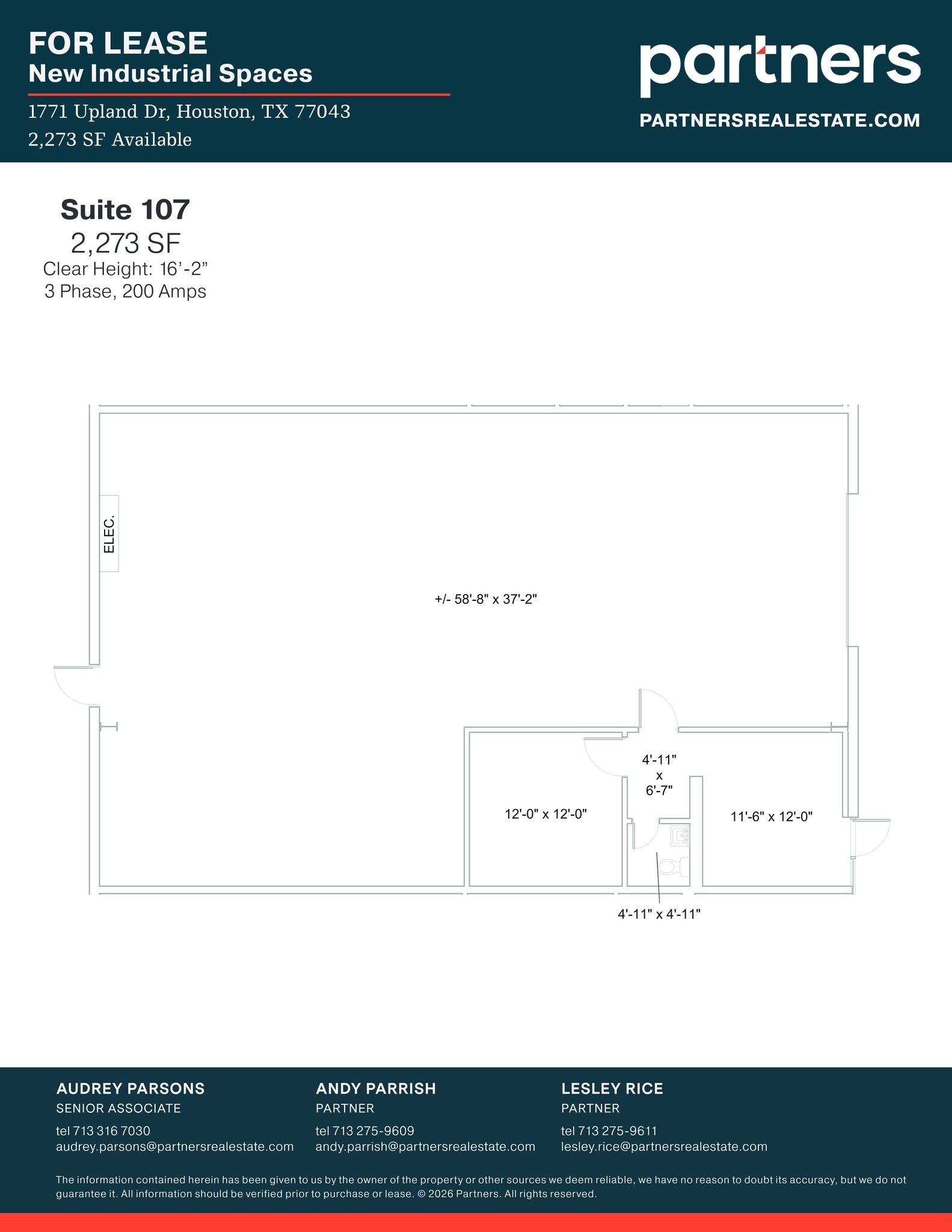 1771 Upland Dr, Houston, TX à louer Plan de site– Image 1 sur 1