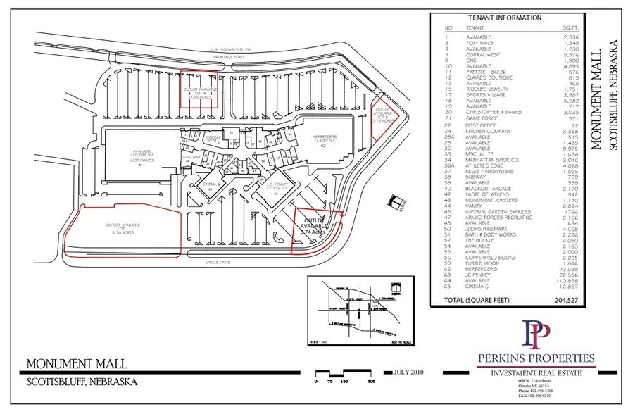2302 Frontage Rd, Scottsbluff, NE à louer - Photo principale – Image 1 sur 1