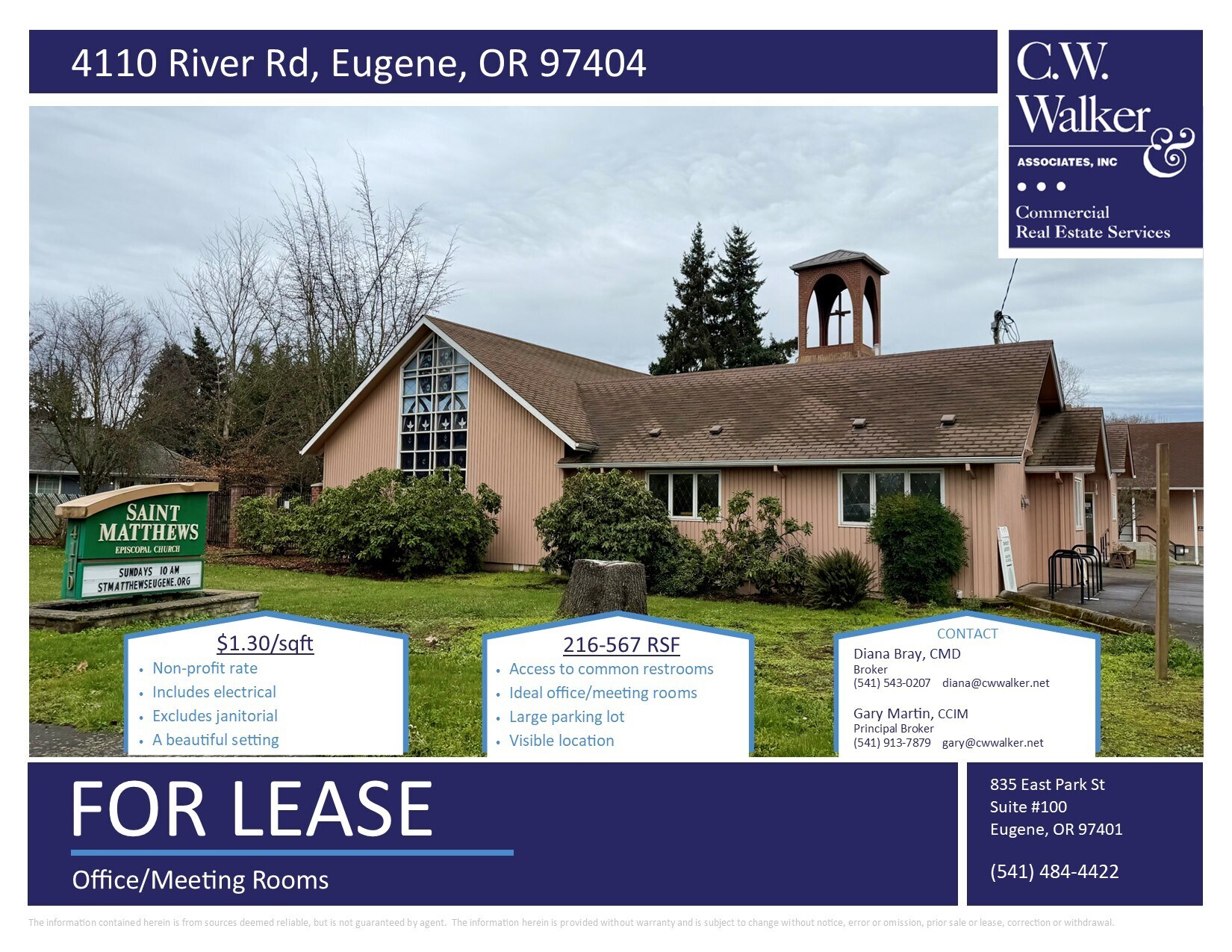 4110 River Rd, Eugene, OR à louer Photo de l’immeuble– Image 1 sur 2