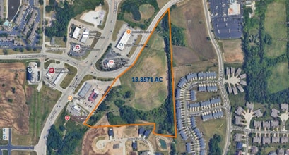 9550 Veterans Memorial Pky, O'Fallon, MO - VUE AÉRIENNE vue de carte