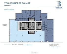 2001 Market St, Philadelphia, PA à louer Plan d’étage– Image 1 sur 1