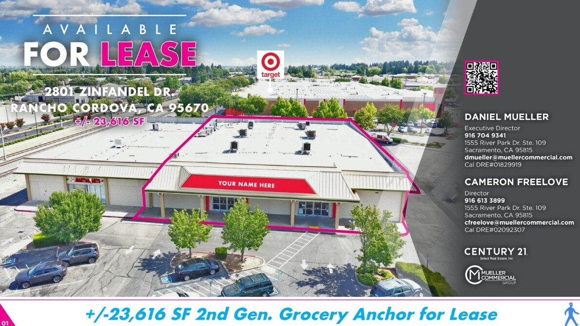 2801 Zinfandel Dr, Rancho Cordova, CA à louer Photo principale– Image 1 sur 21