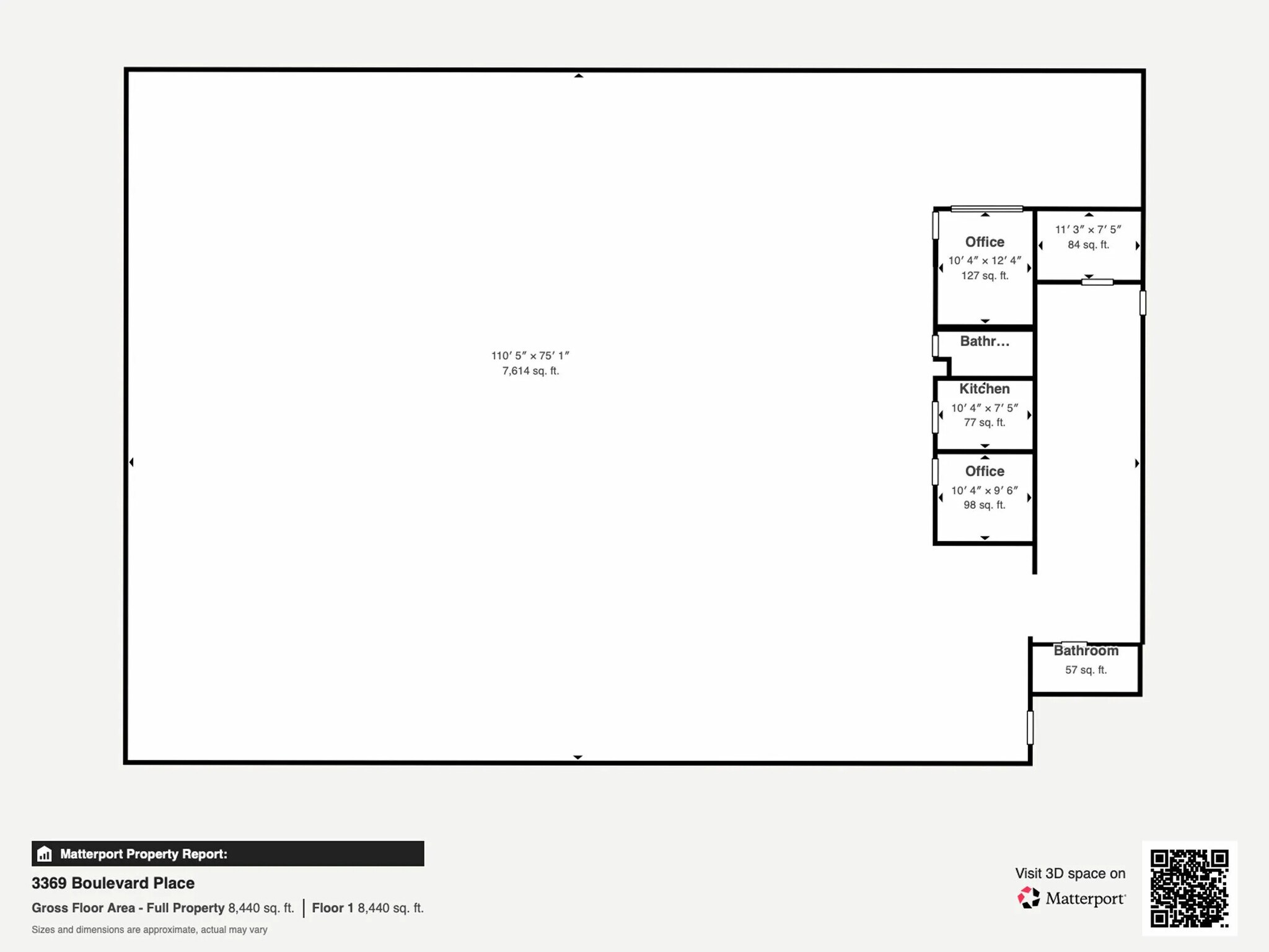 3369 Boulevard Pl, Indianapolis, IN à vendre Plan d’étage– Image 1 sur 1