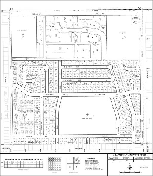 14650 E Colfax Ave, Aurora, CO à vendre - Plan cadastral – Image 1 sur 1