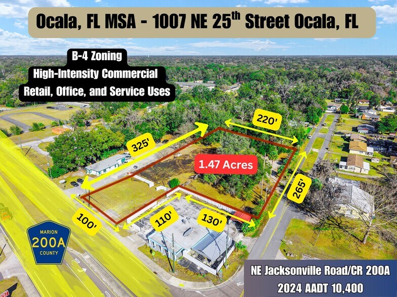 1007 25th St, Ocala, FL à vendre - Photo principale – Image 1 sur 93