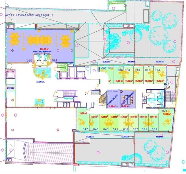 Bureau dans Montreuil à louer - Plan d’étage – Image 1 sur 4