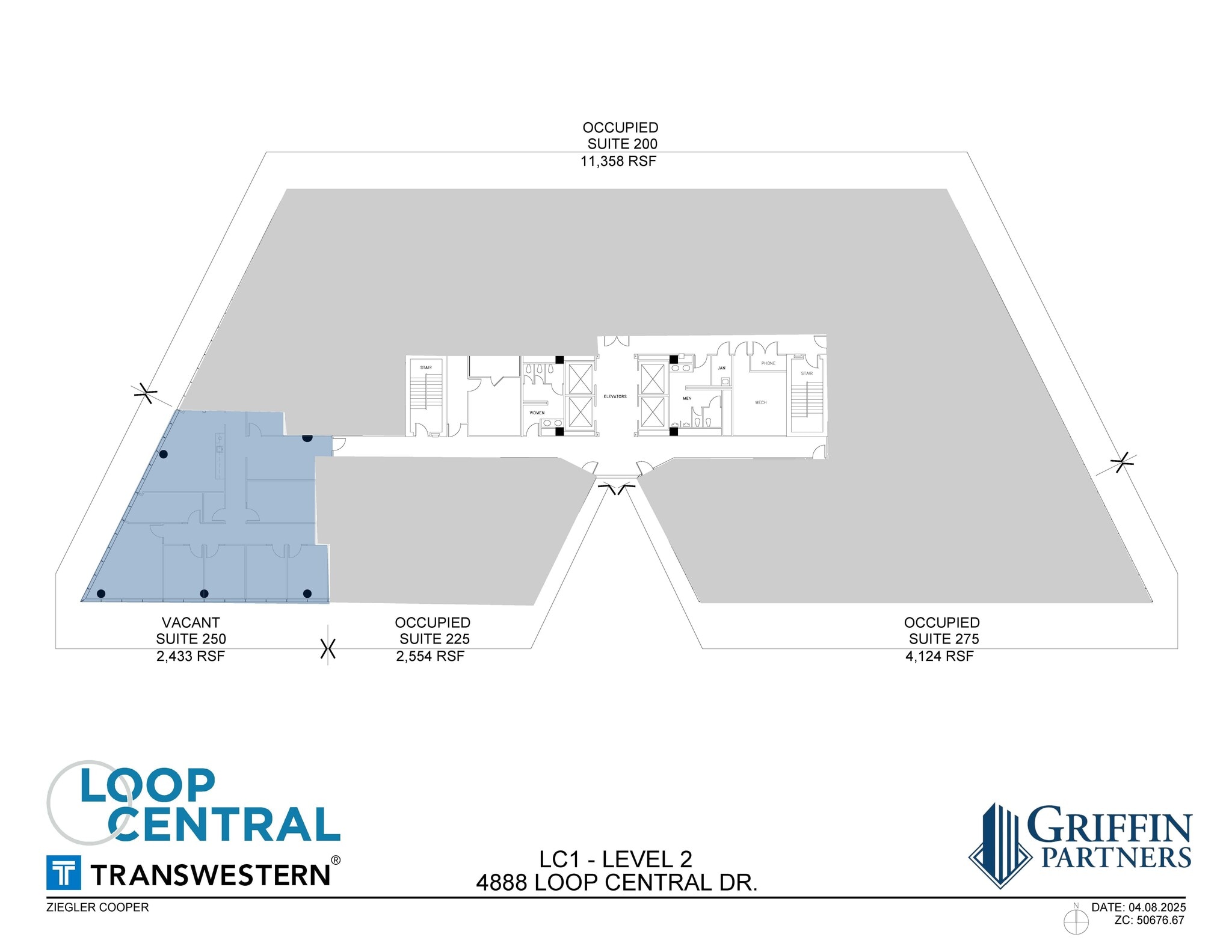 4828-4888 Loop Central Dr, Houston, TX à louer Plan d’étage– Image 1 sur 1