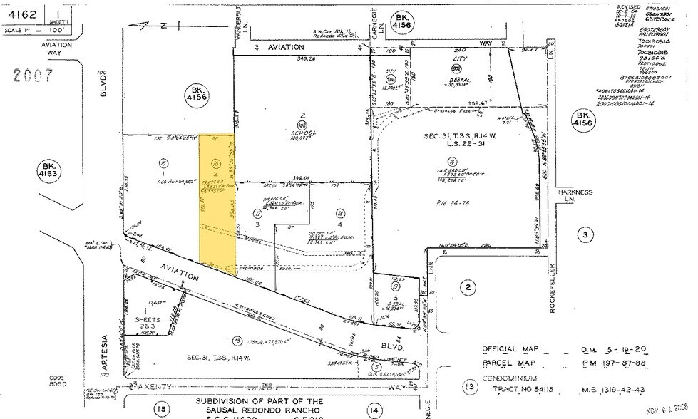 1760 Aviation Blvd, Redondo Beach, CA à louer - Plan cadastral – Image 3 sur 9