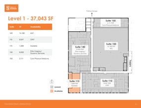 3501 Wellness Way, Frisco, TX à louer Plan d’étage– Image 1 sur 1