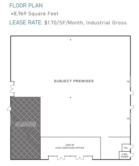 2380 Main St, Chula Vista, CA à louer Plan d’étage– Image 1 sur 1