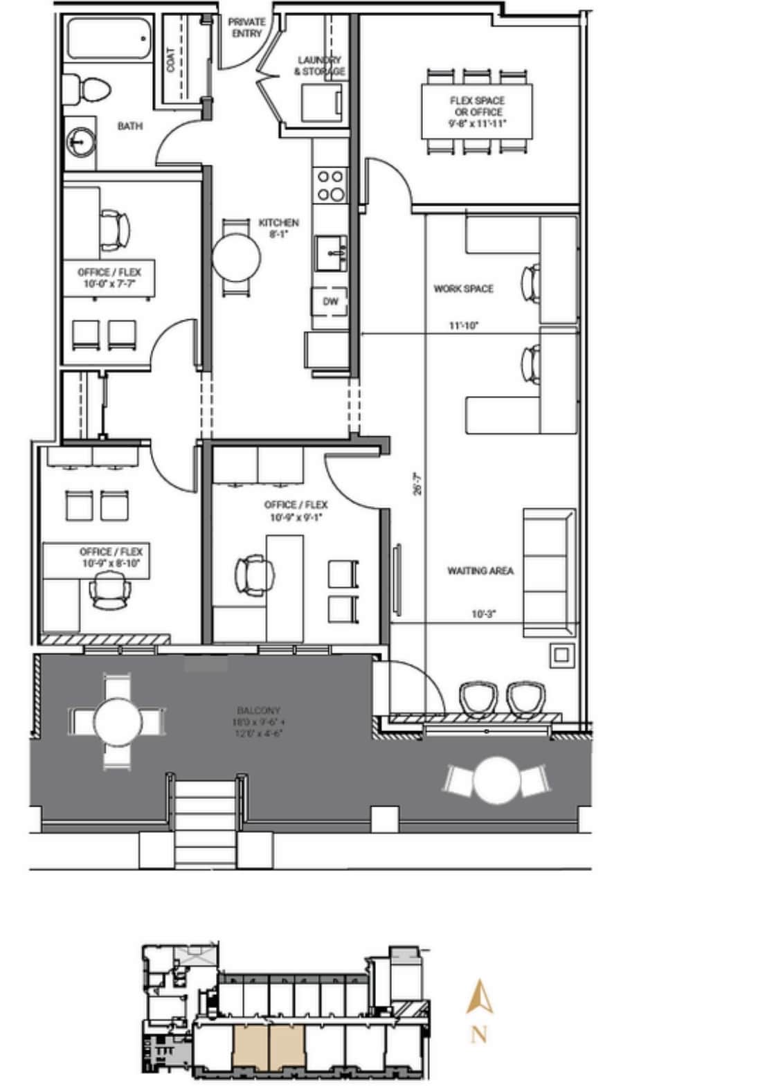 3360 16th St SW, Calgary, AB à louer Plan d’étage– Image 1 sur 1