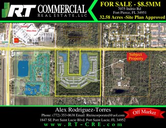 Plus de détails pour 0 Indrio Road, Fort Pierce, FL - Terrain à vendre