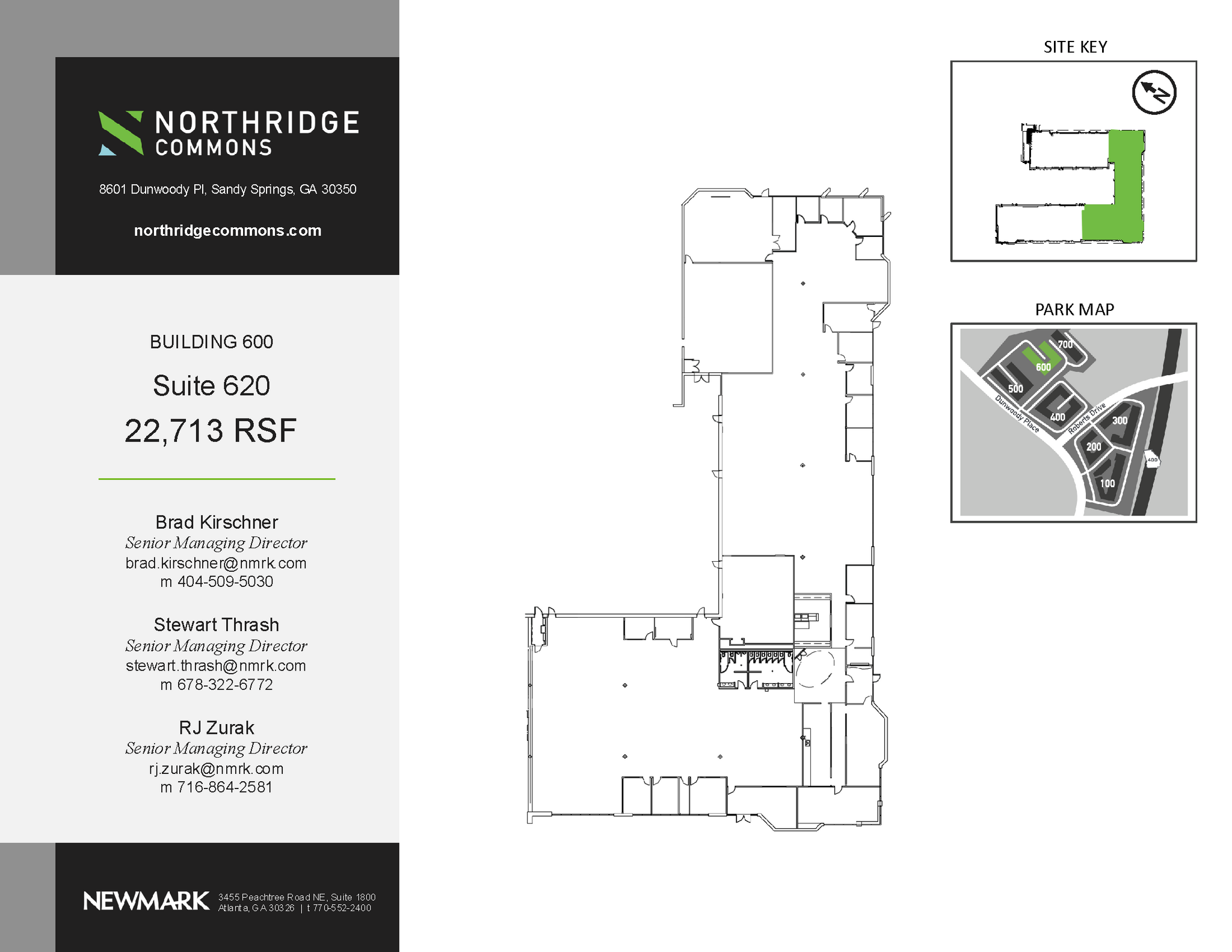 8601 Dunwoody Pl, Sandy Springs, GA à louer Plan d’étage– Image 1 sur 1