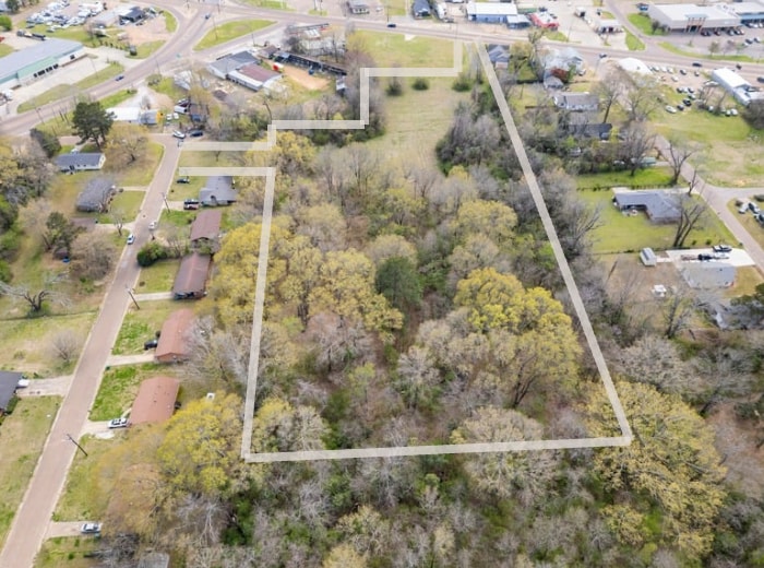 1123 Peace Street, Canton, MS à vendre - Aérien – Image 3 sur 8