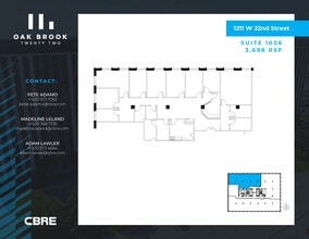 1211 W 22nd St, Oak Brook, IL à louer Photo intérieure– Image 1 sur 1