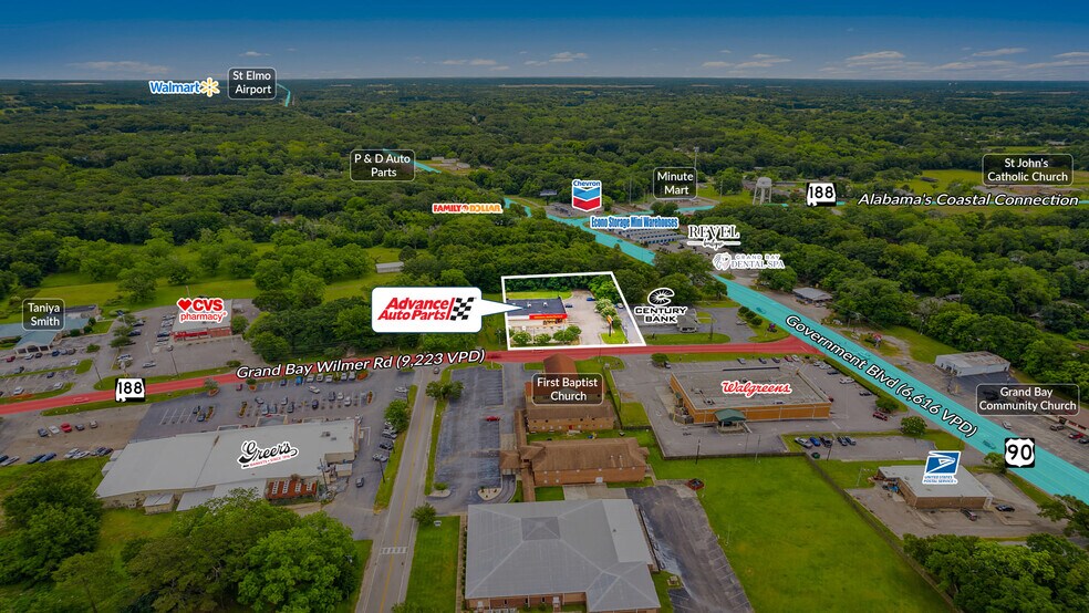 10175 Grand Bay Wilmer Rd S, Grand Bay, AL à vendre - Photo de l’immeuble – Image 3 sur 5
