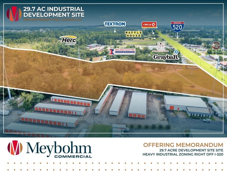 3218 Mike Padgett Hwy, Augusta, GA à vendre - Photo principale – Image 1 sur 21