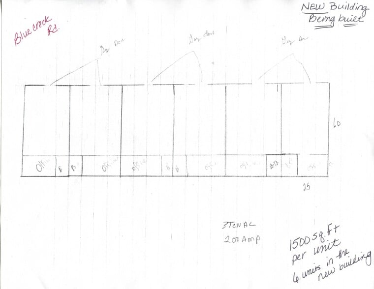 309 Blue Creek School, Jacksonville, NC à louer - Plan d’étage – Image 1 sur 1