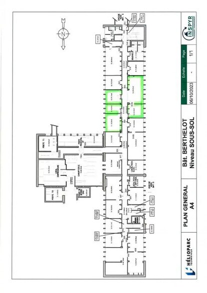 Bureau dans Pau à louer - Plan d’étage – Image 3 sur 3