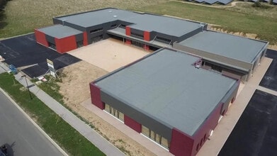 Sennecey-le-Grand - VUE AÉRIENNE vue de carte