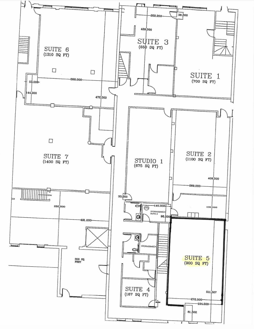 224 1st Ave SE, Aberdeen, SD à louer Plan d’étage– Image 1 sur 1