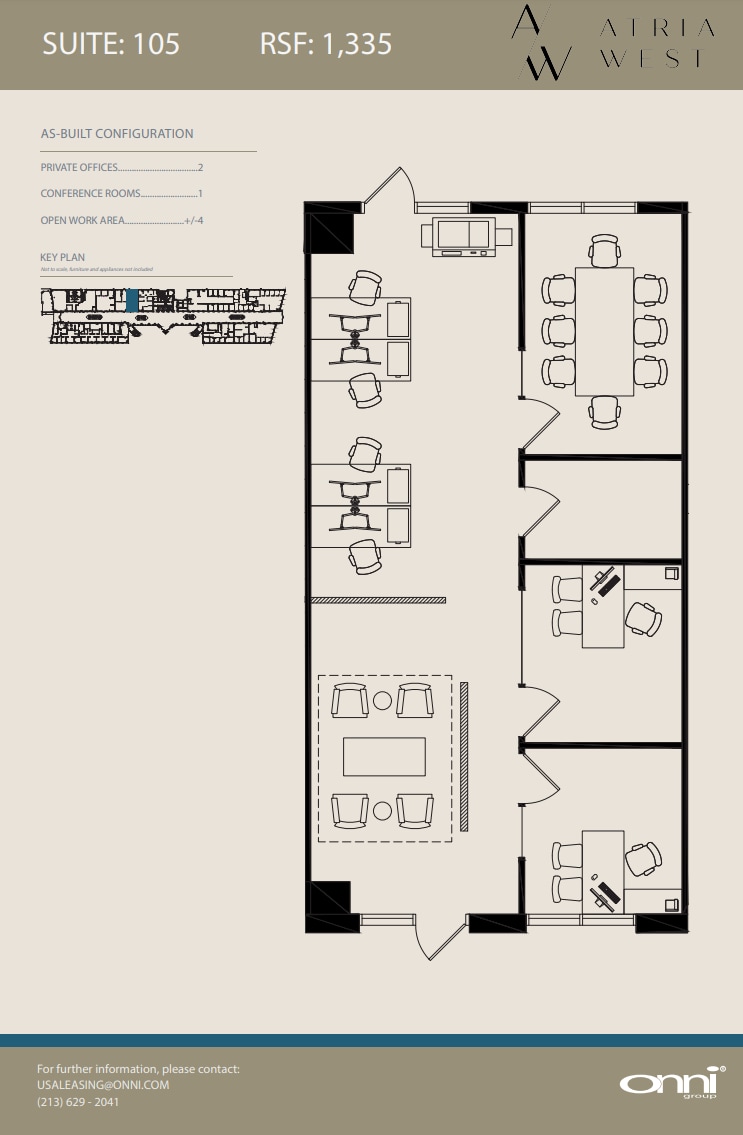10635 Santa Monica Blvd, Los Angeles, CA à louer Plan d’étage– Image 1 sur 1