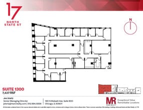 17 N State St, Chicago, IL à louer Plan d’étage– Image 1 sur 1