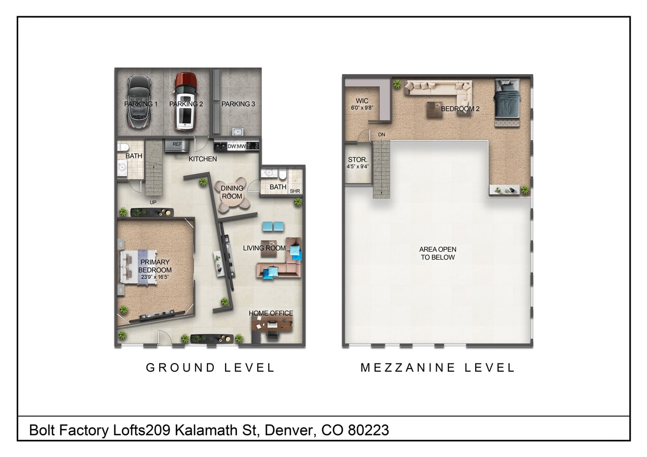 209 Kalamath St, Denver, CO 80223 - Lot 17/18 - - Plan d’étage - Image 1 of 18