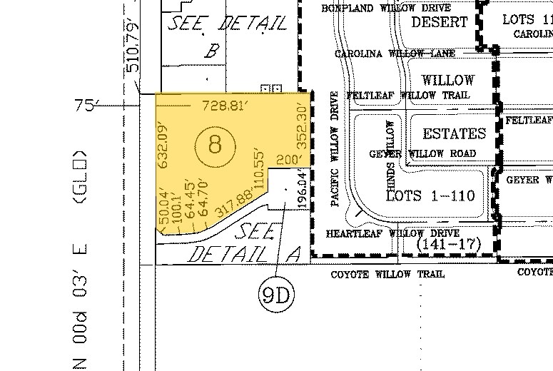 7655 S Houghton Rd, Tucson, AZ à vendre - Plan cadastral – Image 2 sur 3