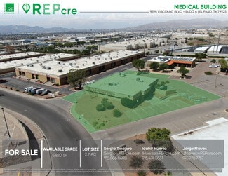 Plus de détails pour 9398 Viscount Blvd, El Paso, TX - Bureau à vendre