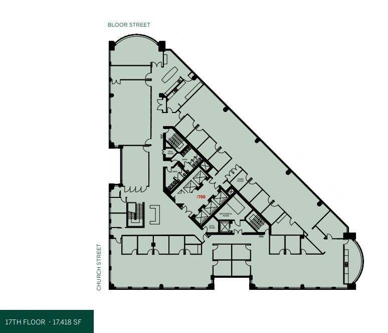 175 Bloor Street East, Toronto, ON à louer Plan d’étage– Image 1 sur 1