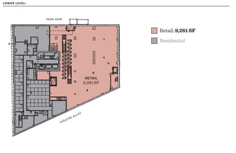 25 Park Row, New York, NY à louer Plan d’étage– Image 1 sur 4