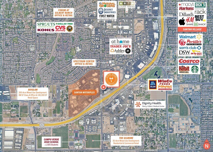 3317 Val Vista Dr, Gilbert, AZ à vendre - Photo de l’immeuble – Image 2 sur 5