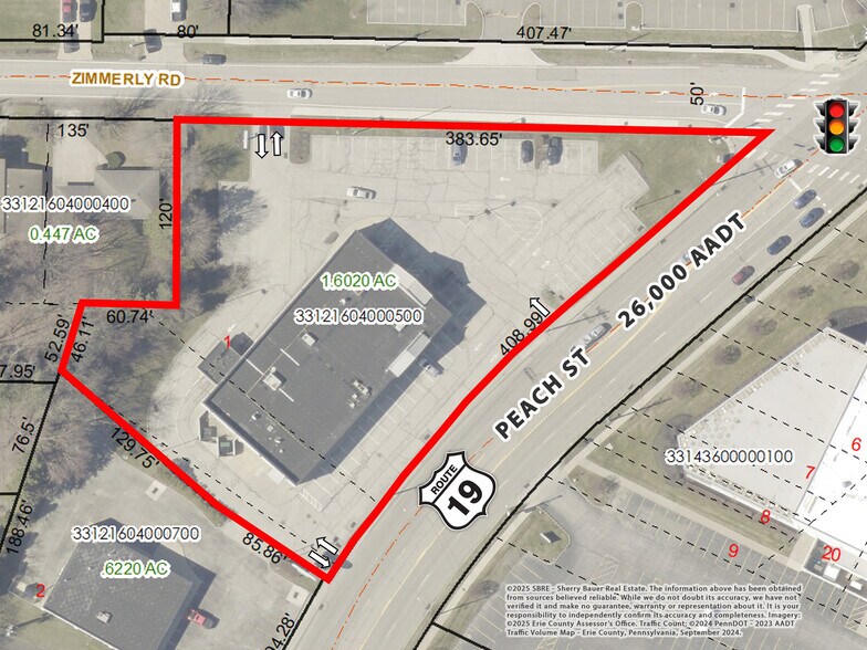 5430 Peach St, Erie, PA à vendre - Plan cadastral – Image 3 sur 32