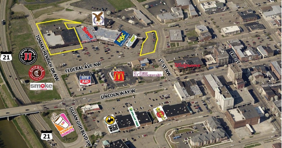 280 NW Federal Ave, Massillon, OH à louer - Aérien – Image 2 sur 14