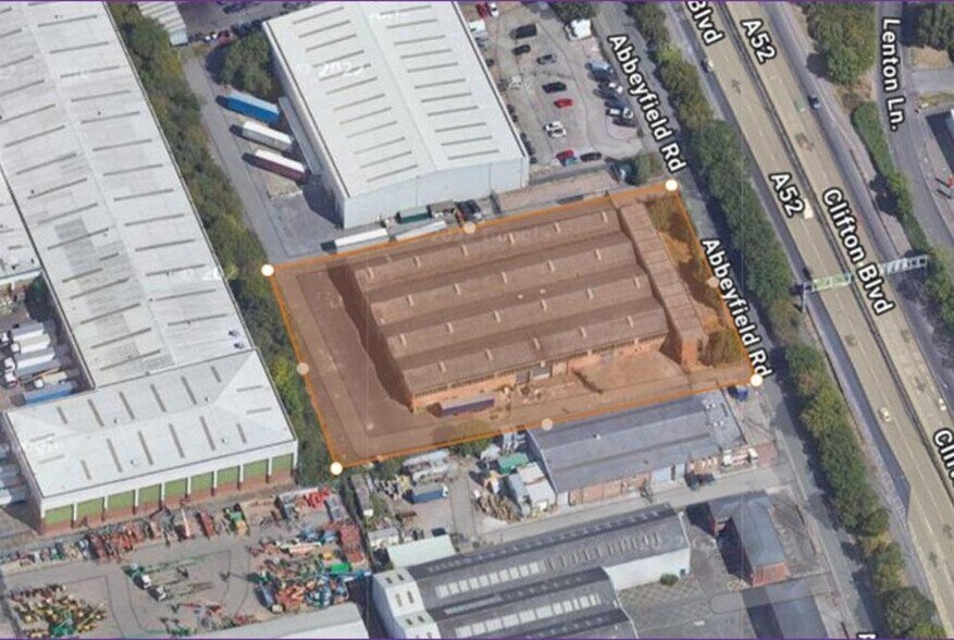 Abbeyfield Rd, Nottingham à louer - Aérien – Image 3 sur 3