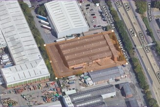 Abbeyfield Rd, Nottingham, NTT - VUE AÉRIENNE  vue de carte
